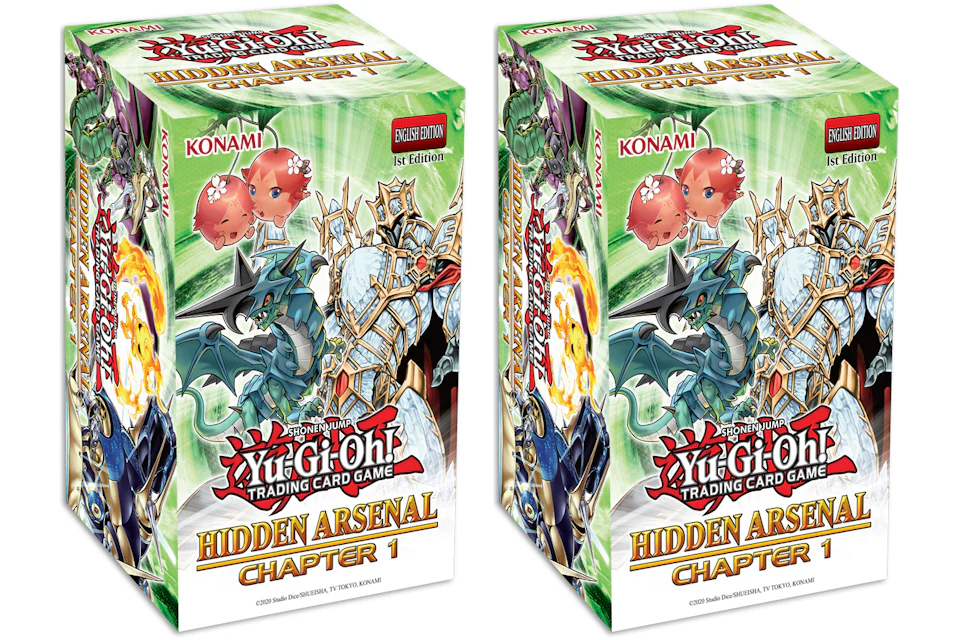 Yu-Gi-Oh! TCG Hidden Arsenal: Chapter 1 1st Edition Collectors Box 2x Lot