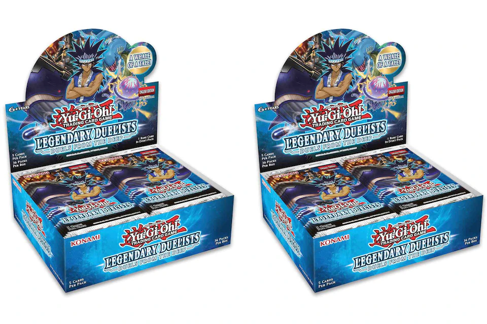 Yu-Gi-Oh! TCG Legendary Duelists: 9 Duels From the Deep Booster Box 2x Lot