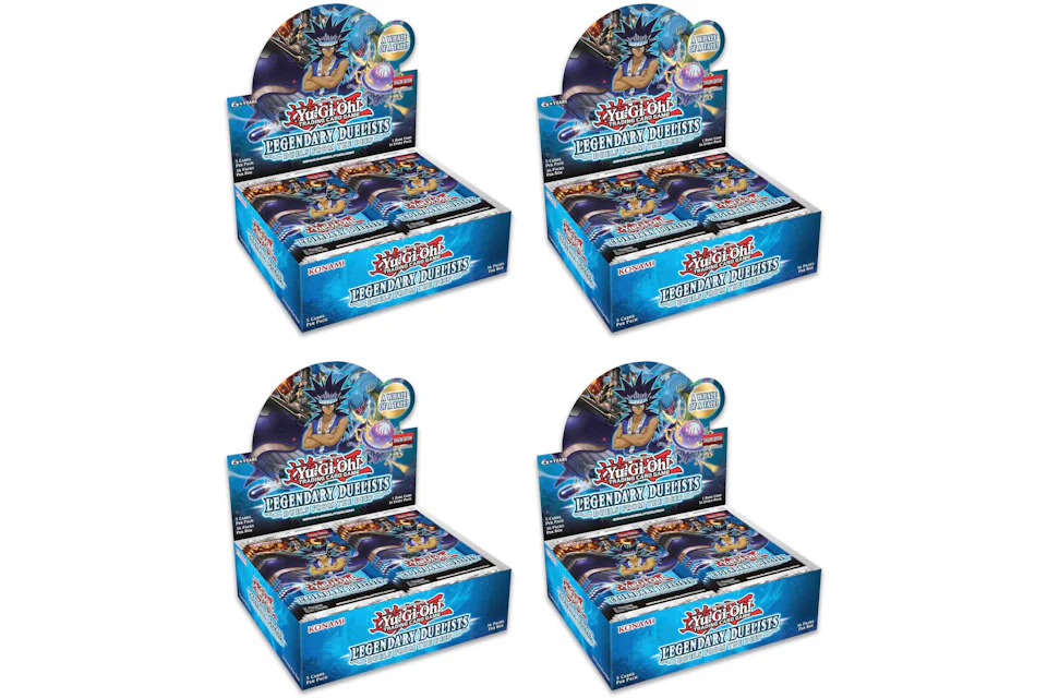 Yu-Gi-Oh! TCG Legendary Duelists: 9 Duels From the Deep Booster Box 4x Lot
