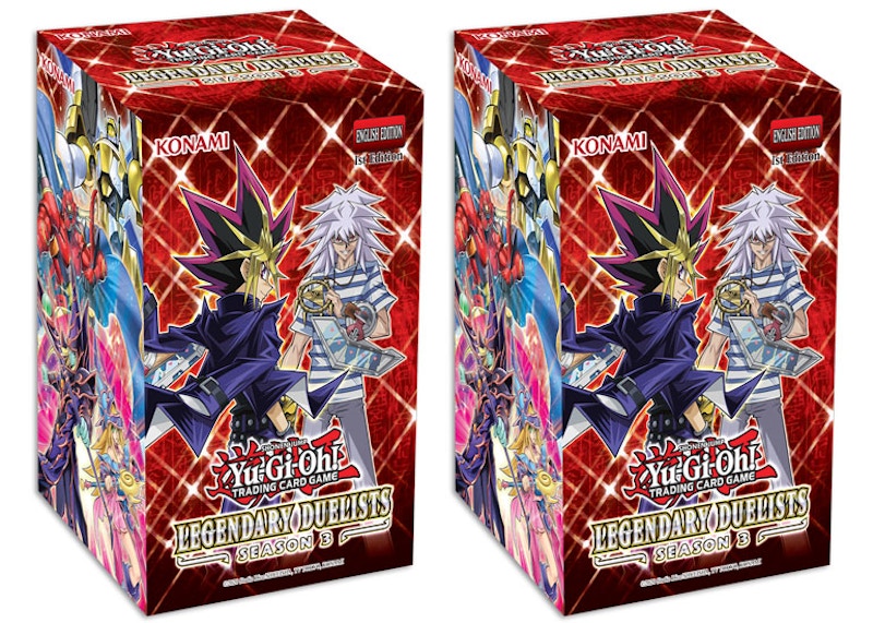 YuGiOh! TCG Legendary Duelists Season 3 Collectors Set 2x Lot US