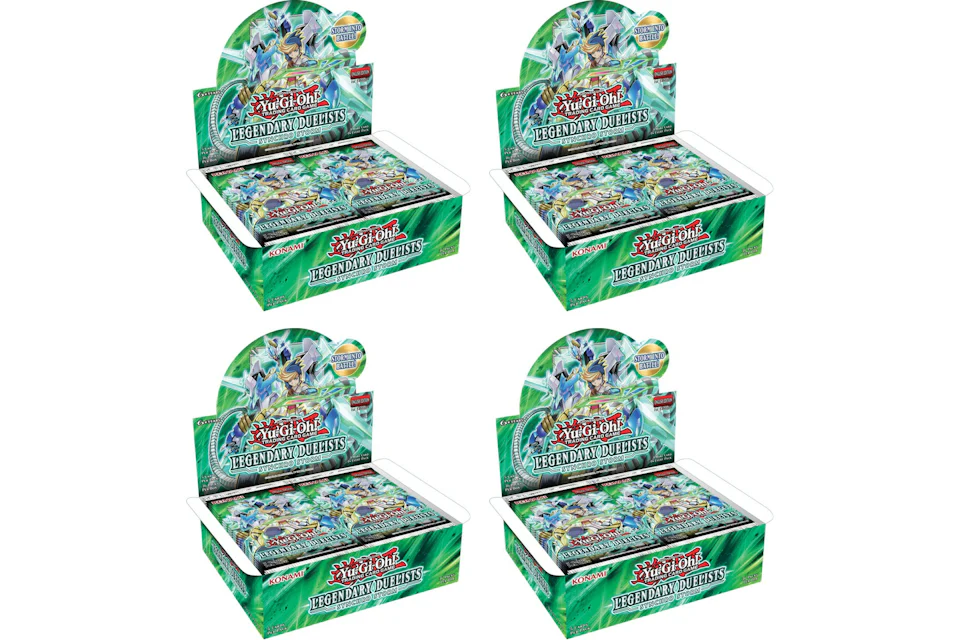 Yu-Gi-Oh! TCG Legendary Duelists Synchro Storm Booster Box 4x Lot