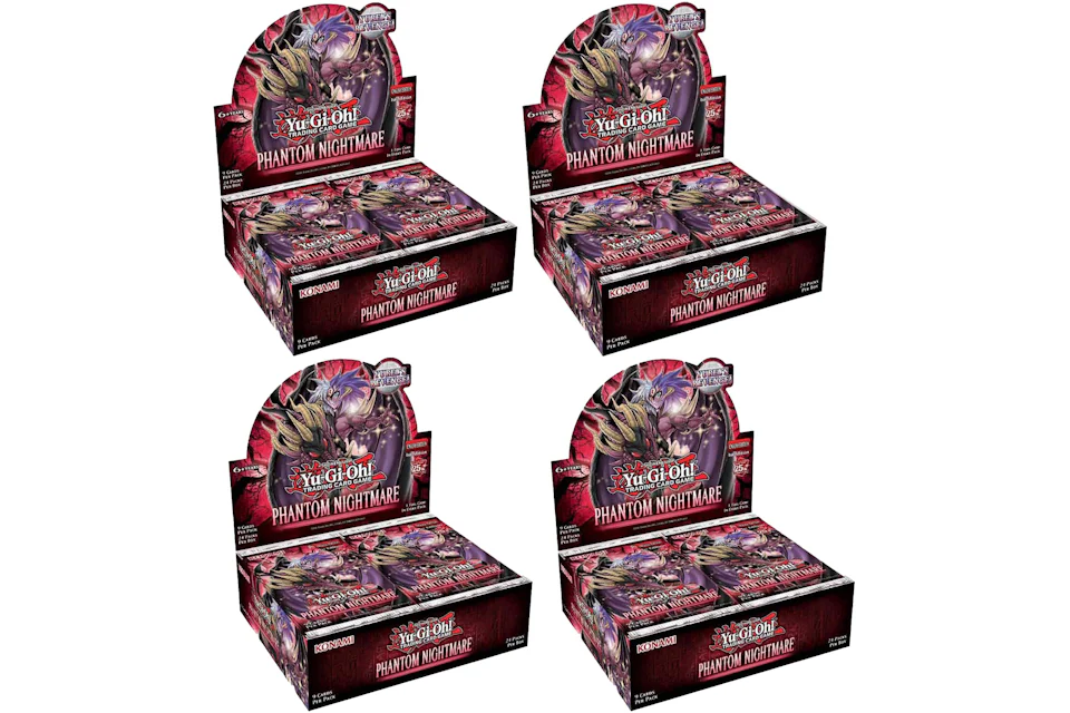 Yu Gi Oh TCG Phantom Nightmare Booster Box 4x Lot MX Yu Gi Oh TCG Phantom Nightmare Booster Box 4x Lot MX
