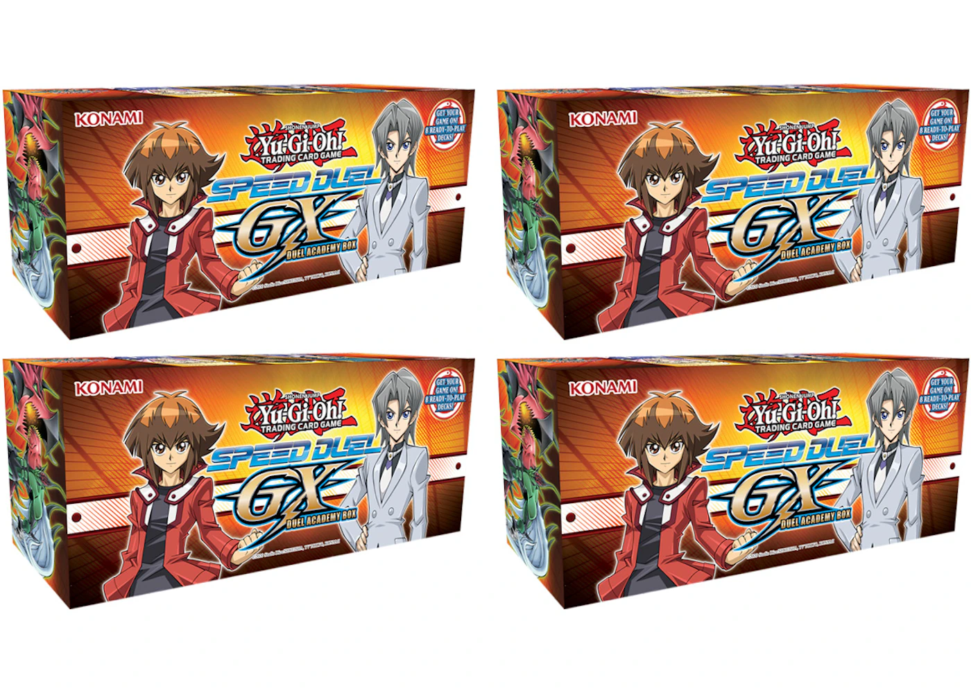 Yu-Gi-Oh! TCG Speed Duel GX Duel Academy Box 4x Lot - US Yu-Gi-Oh! TCG Speed Duel GX Duel Academy Box 4x Lot - US