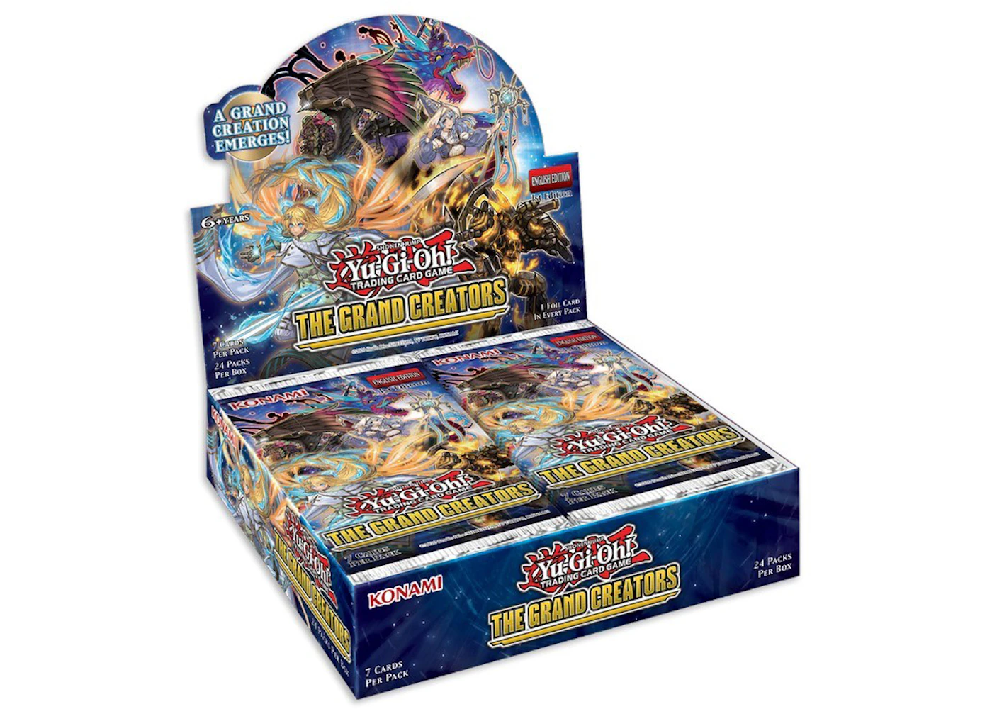 Yu-Gi-Oh! TCG The Grand Creators Booster Box - GB Yu-Gi-Oh! TCG The Grand Creators Booster Box - GB