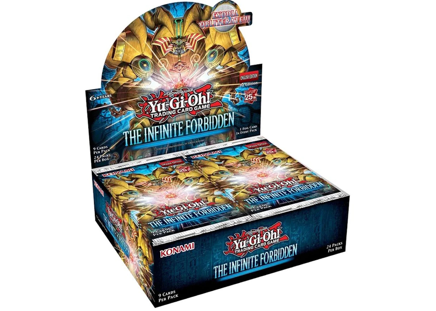 Yu-Gi-Oh! The Infinite Forbidden 1st Edition Booster Box - US Yu-Gi-Oh! The Infinite Forbidden 1st Edition Booster Box - US