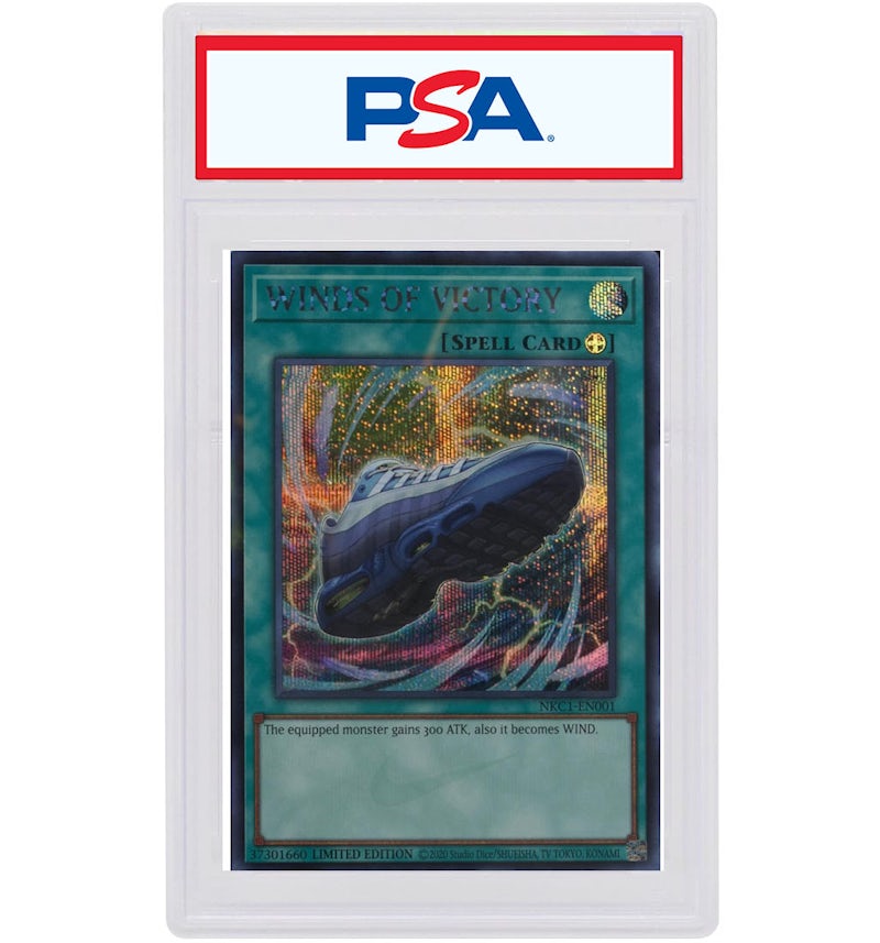 Yu-Gi-Oh x Nike Winds of Victory Air Max Muscle 95 Spell Card - US Yu-Gi-Oh x Nike Winds of Victory Air Max Muscle 95 Spell Card - US