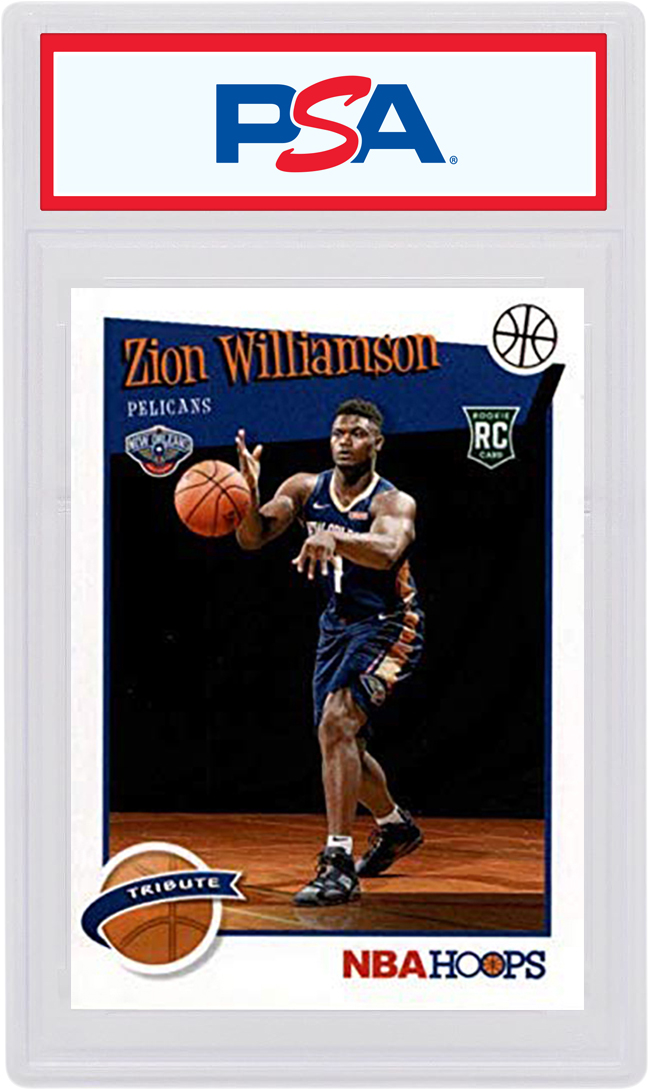 Zion Williamson 2019 Panini Hoops Rookie Tribute #296