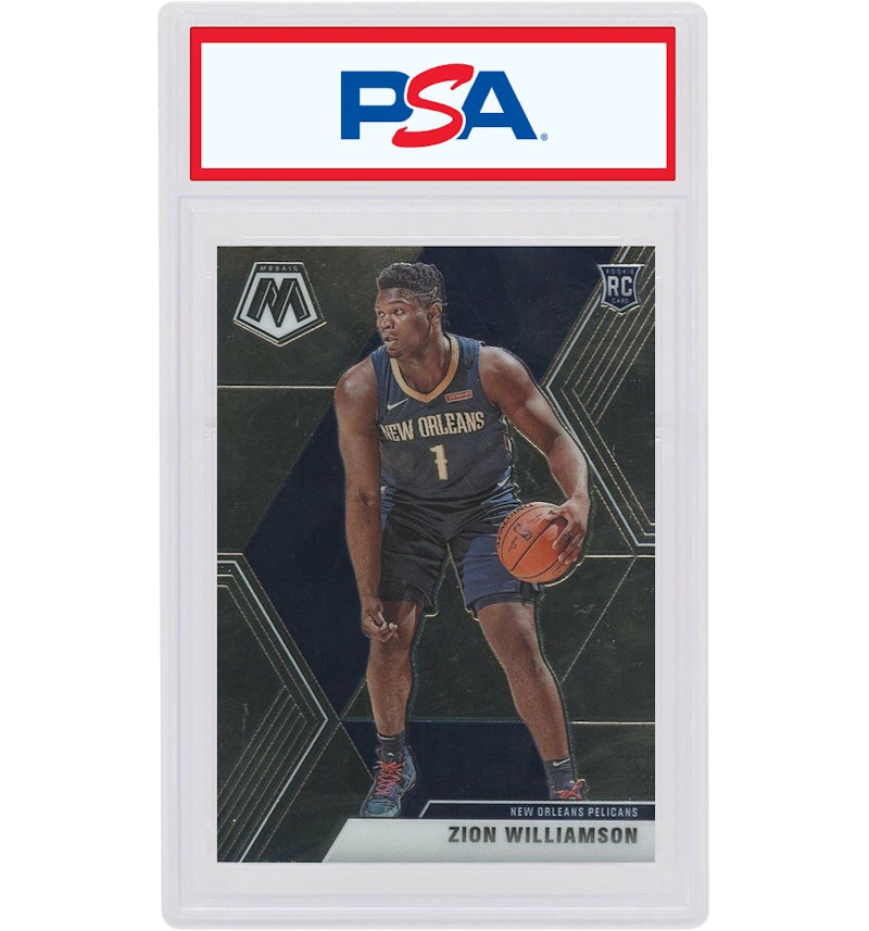 Zion Williamson 2019 Panini Mosaic Rookie #209 (PSA or BGS Graded
