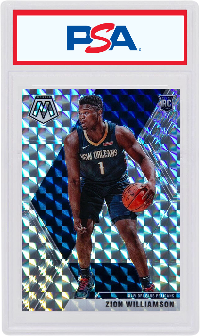 Zion Williamson 2019 Panini Mosaic Rookie Mosaic #209 - 2019 - GB