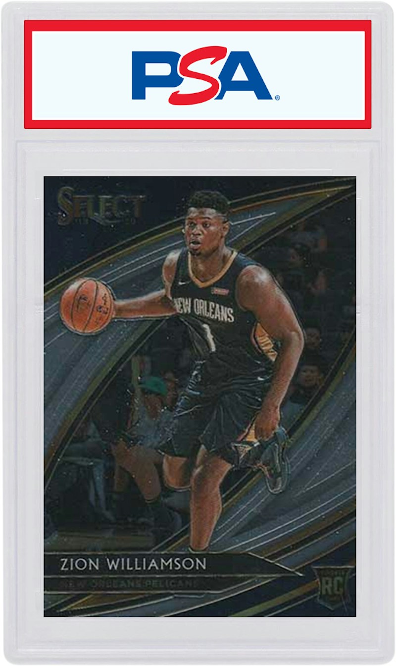 Zion Williamson 2019 Panini Select Rookie #297 (PSA or BGS Graded)
