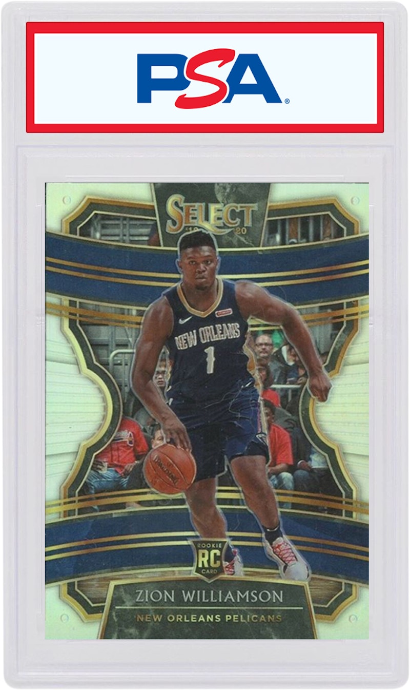 Zion Williamson 2019 Panini Select Rookie Silver #1 (PSA or BGS Graded)