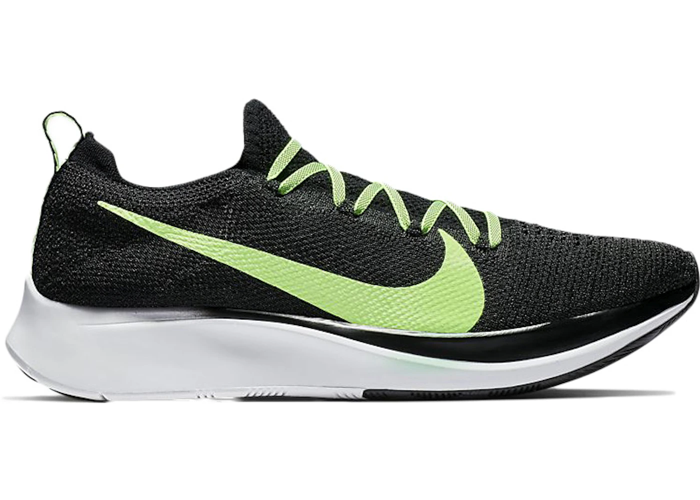 Nike Zoom Fly Flyknit Black Vast Grey Men's AR4561-003 US