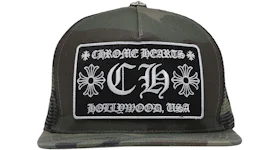 Chrome Hearts CH Hollywood Trucker Hat Camo