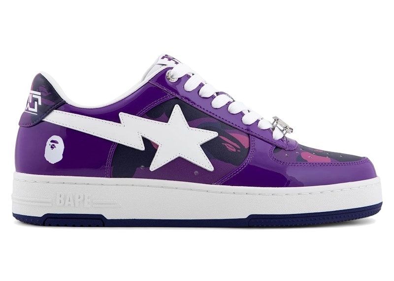 A Bathing Ape Bape Sta JJ Lin Purple メンズ - 1L23-191-924