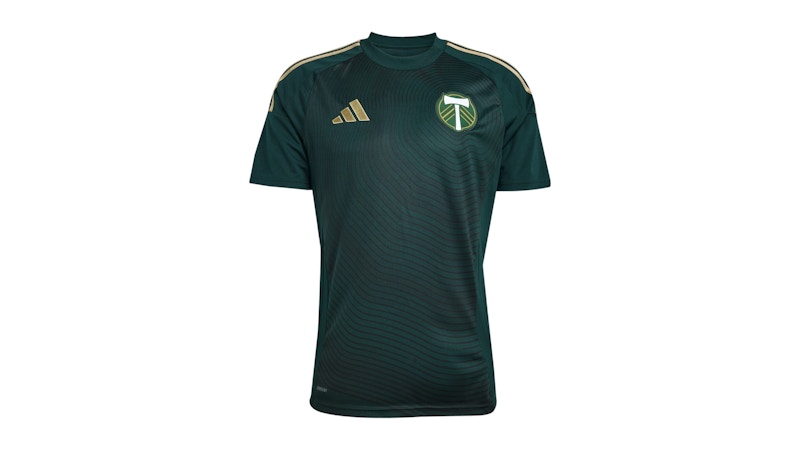 adidas 25/26 Home Jersey Portland Timbers Green Night Men's - FW25