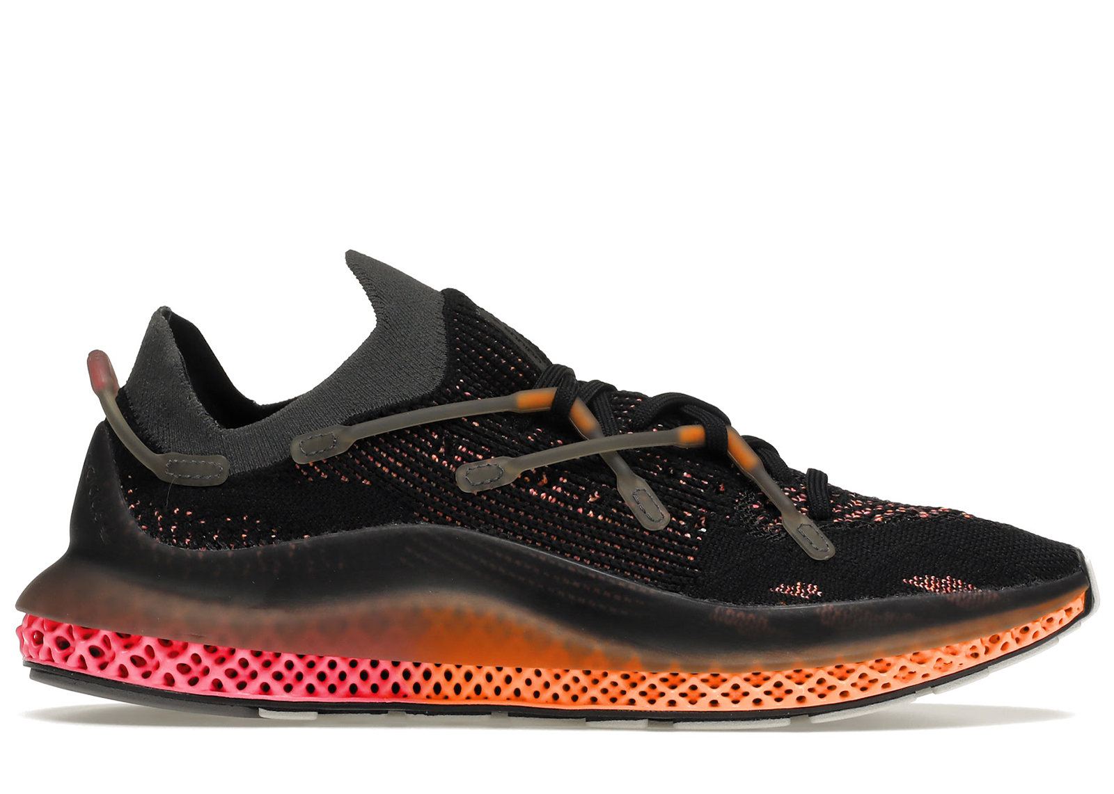 adidas 4D Fusio Black Orange Pink Men's - FZ2414 - US