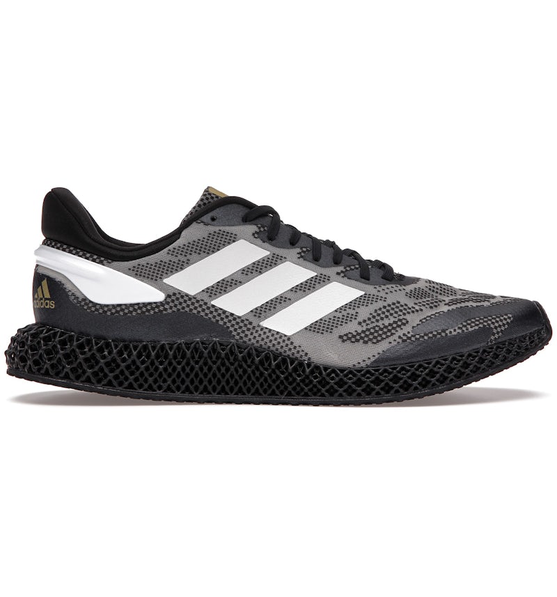 adidas 4D Run Core Black Cloud White Men's EG6247 US