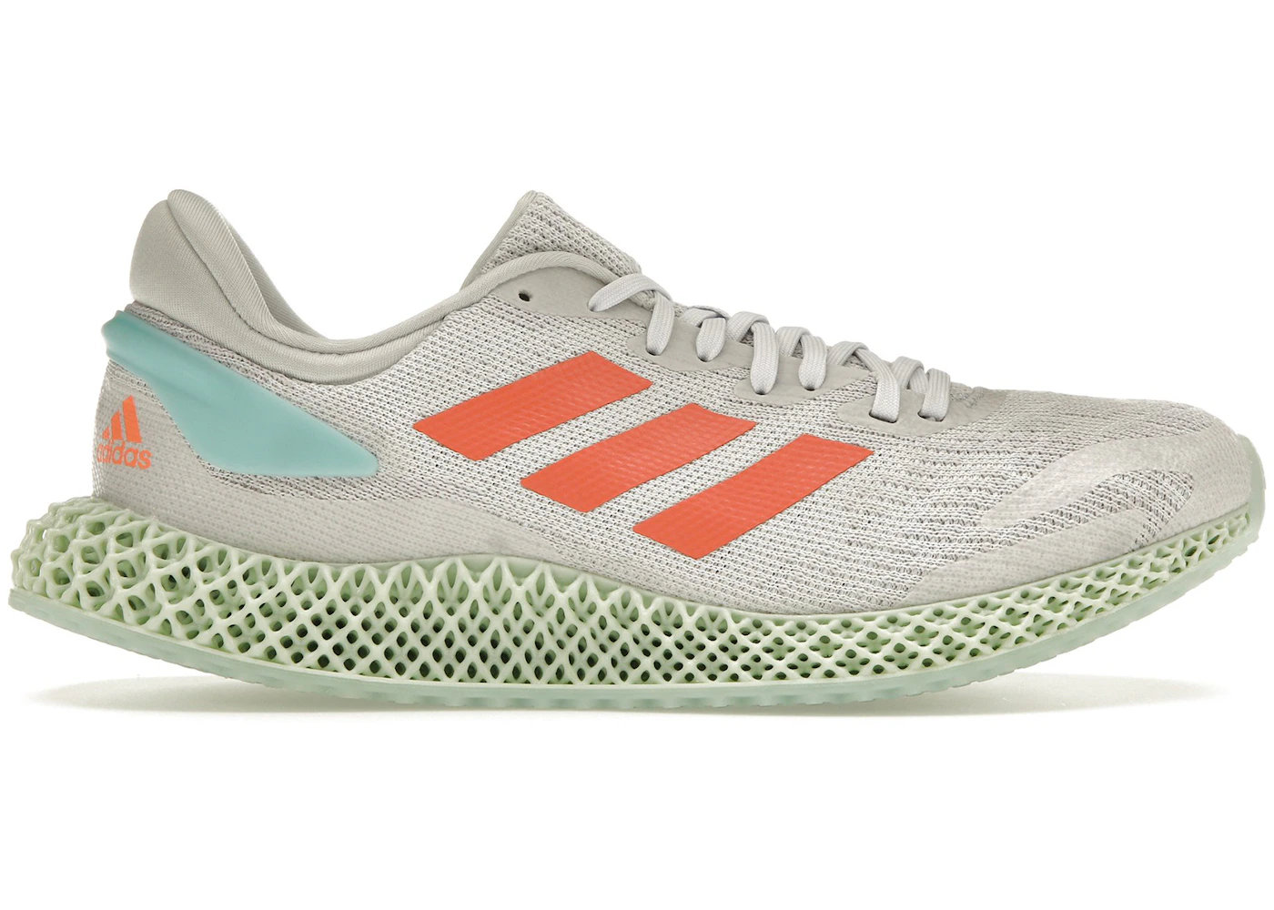 adidas 4D Run 1.0 Dash Grey Signal Coral Men's - FW1230 - US