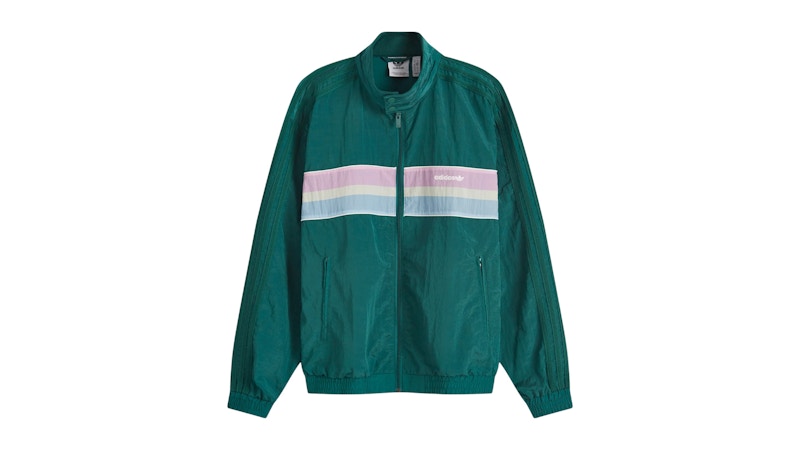adidas 80s Woven Track Top Collegiate Green Men's - FW24 - US