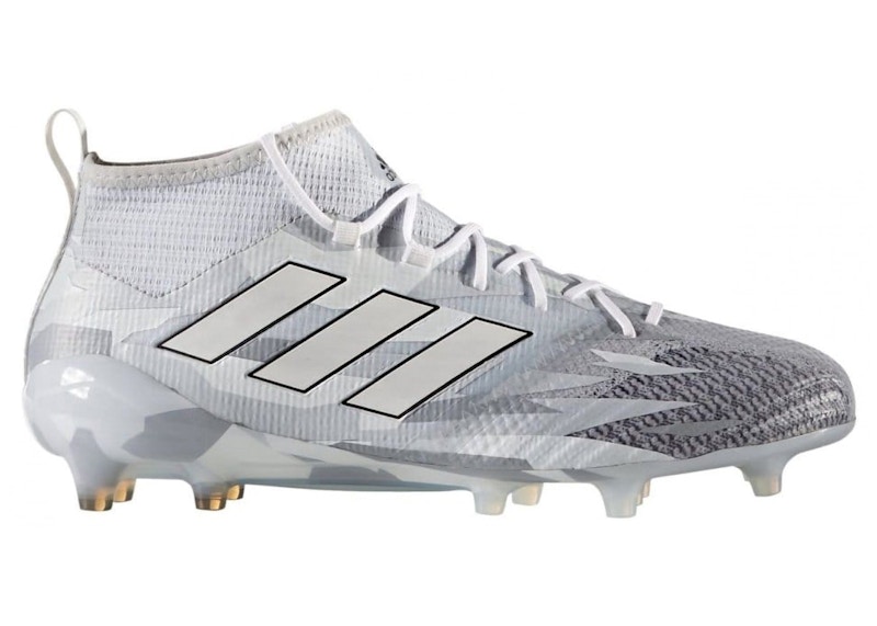 adidas ACE 17.1 Primeknit FG Clear Grey White Men s BB5957 US