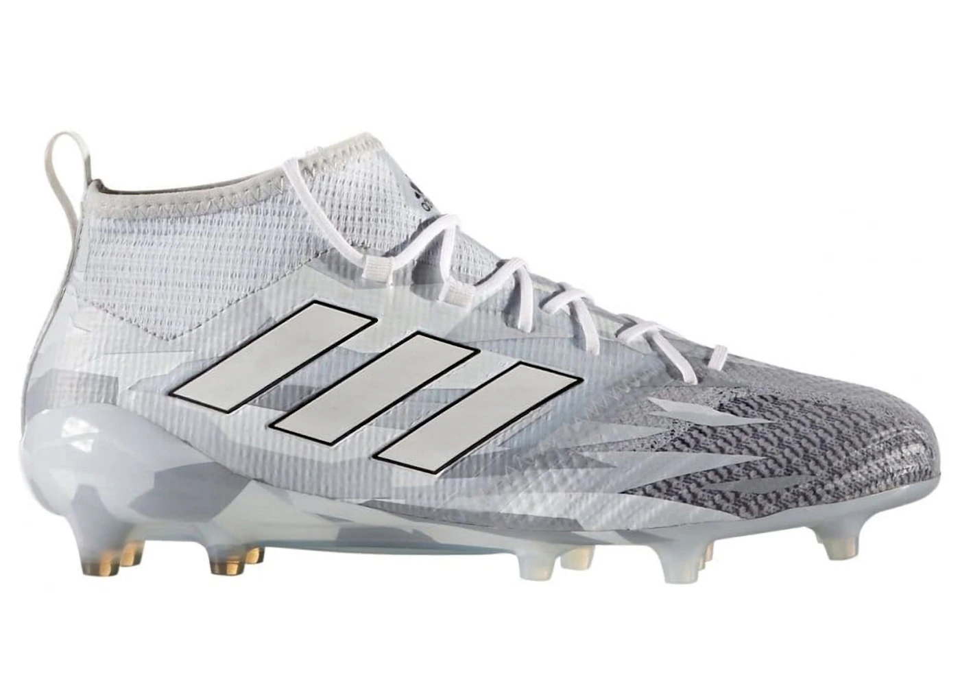 adidas ACE 17.1 Primeknit FG Clear Grey White Men's - BB5957 - US