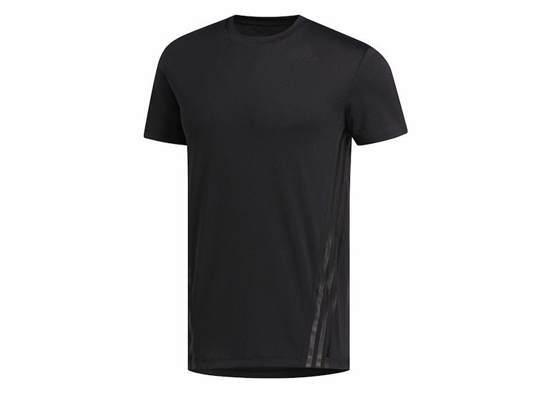 Camiseta adidas AEROREADY 3-Franjas Negro Hombre SS24 MX