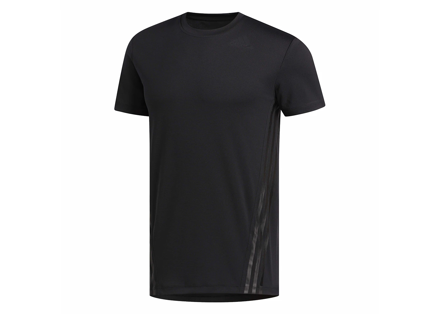 Camiseta adidas AEROREADY 3-Franjas Negro Hombre SS24 MX