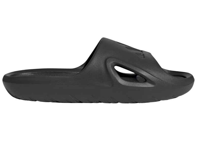 adidas Adicane Slides Carbon Core Black Men's - HQ9915 - GB