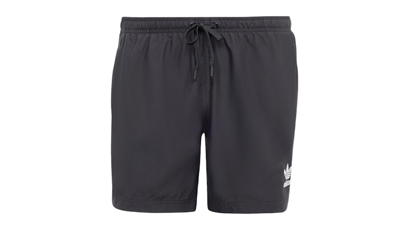 【Adidas コリア】 Adicolor 3-Stripes 5-Inch Swim Shorts adidas Adicolor 3-Stripes 5-Inch Swim Shorts Black Men's