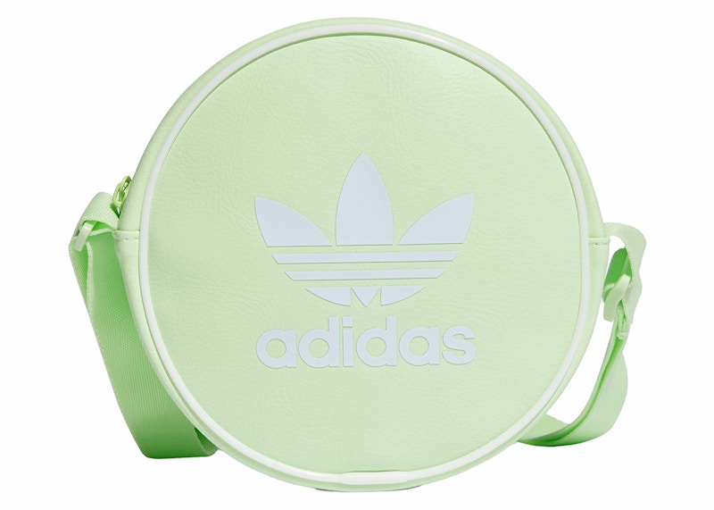 Adidas★韓国人気 ADICOLOR CLASSIC ROUND BAG 3COLOR adidas Adicolor Classic Round Bag Semi Green Spark - SS24 - US