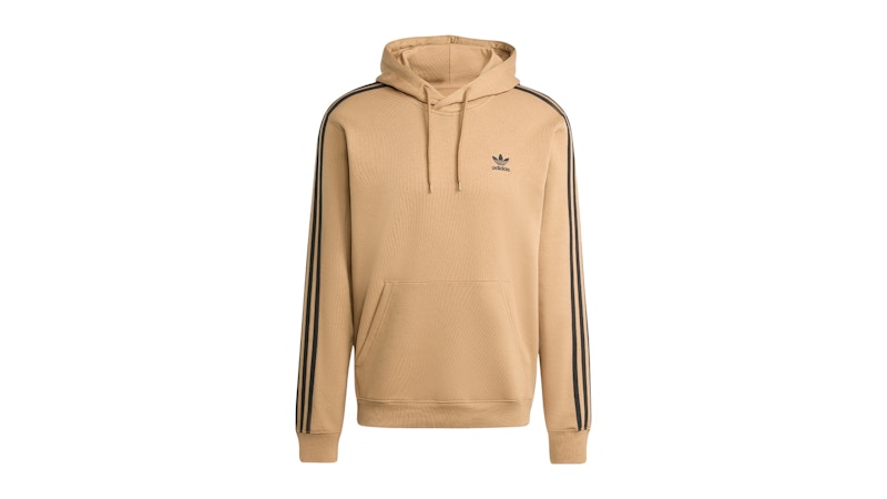 adidas Adicolor Classics 3Stripes Hoodie Cardboard Black Men's SS25 US