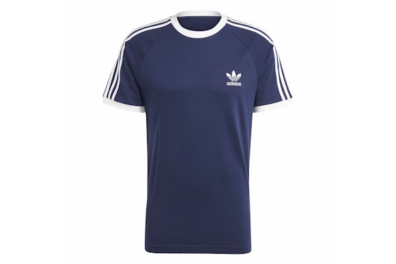 adidas Adicolor Classics Camiseta 3 Franjas Noche Añil
