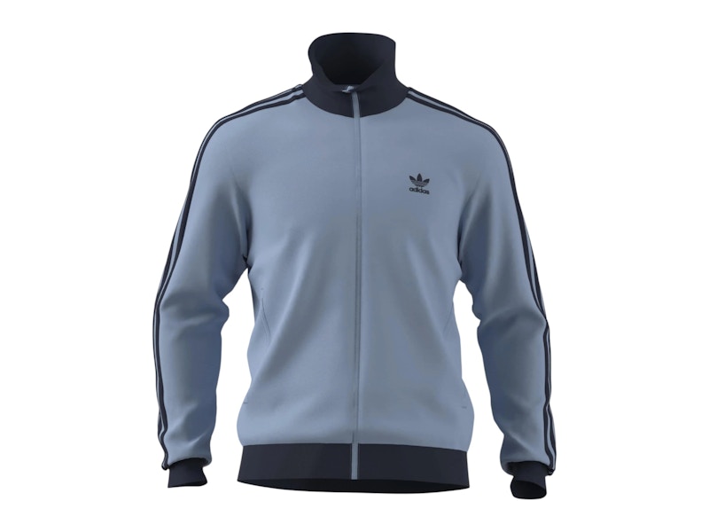 トップス adidas BECKENBAUER TRACKTOP S adidas Beckenbauer Track Jacket - Blue | Free Shipping with adiClub