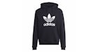 adidas Adicolor Classics Trefoil Hoodie Black/White