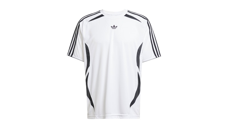 adidas Adicolor Teamgeist Tee White/Black Men's - SS25 - US