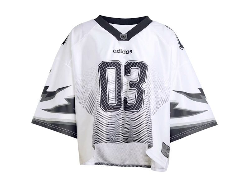 adidas Adilenium Season 3 Knit Football Jersey White - SS25 - US