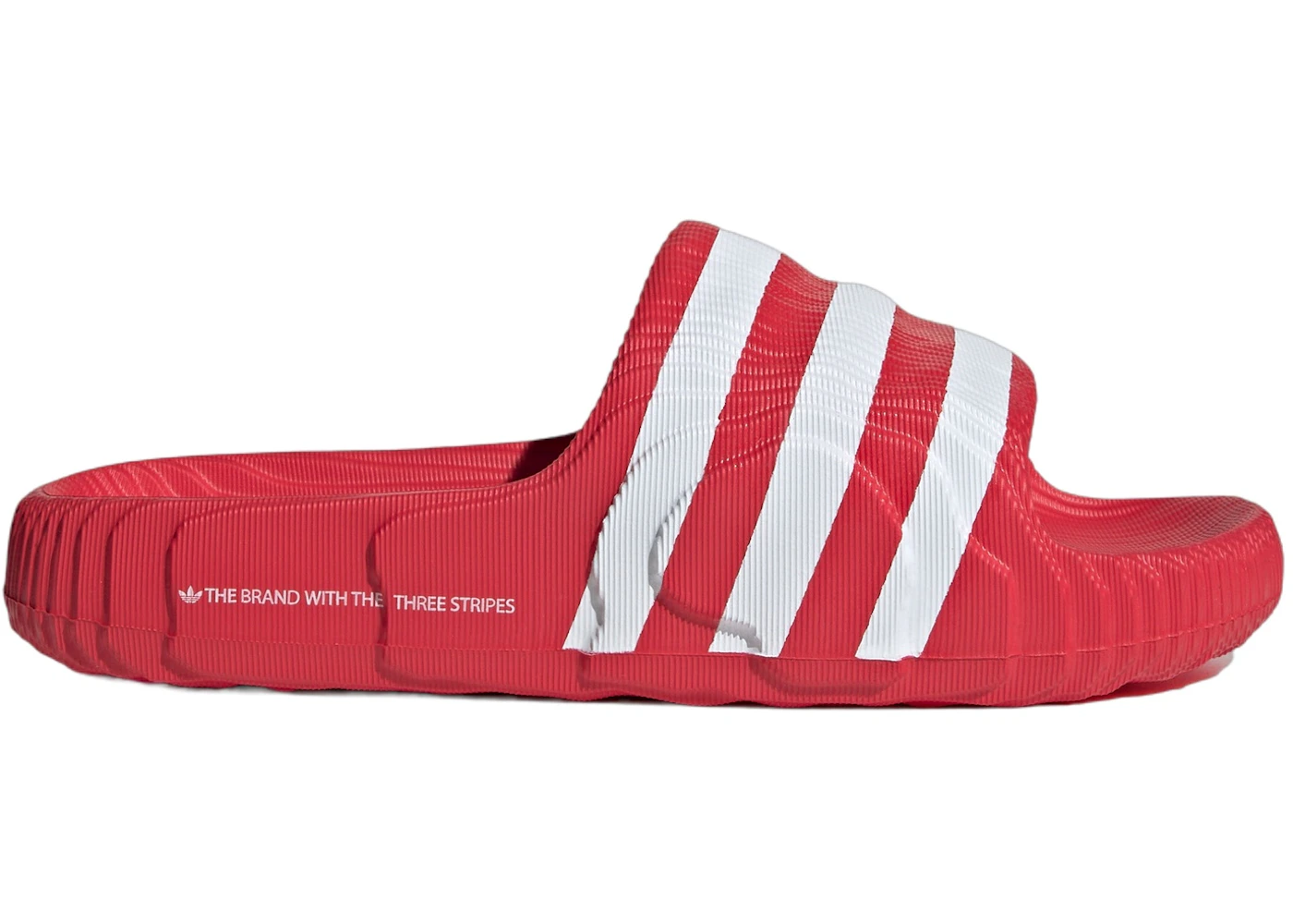 adidas Adilette 22 Slides Better Scarlet Cloud White Men's