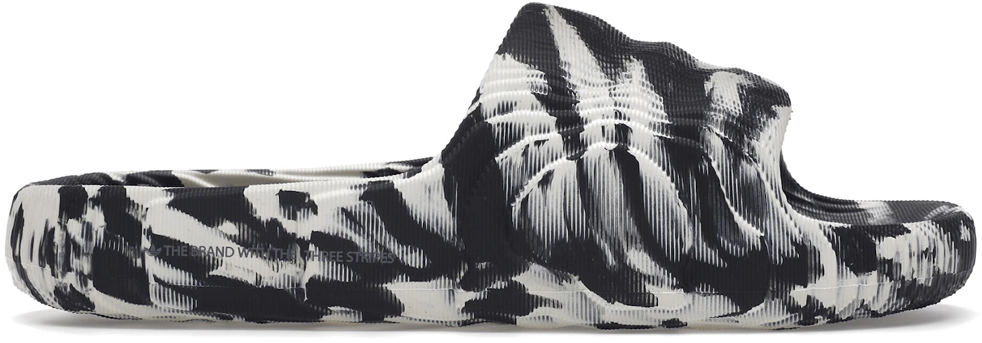 adidas Adilette 22 Slides Carbon Aluminum - GX6947 - US