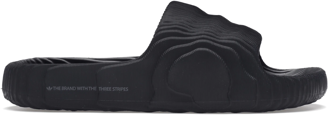 Carbon - adidas GX6949 Slides Adilette US 22 -