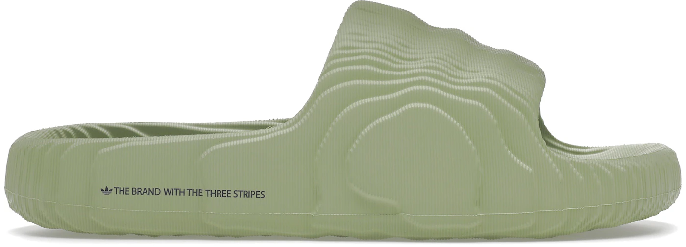 Adidas Adilette 22 Magic Lime Slides - Farfetch