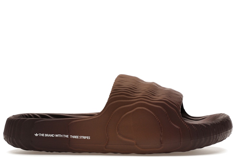 adidas Adilette 22 Slides Preloved Brown Men's - IG7493 - US