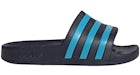 adidas Adilette Aqua Slides Legend Inchiostro Ciano Brillante