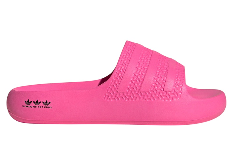 adidas Adilette Ayoon Slides Lucid Pink Core Black (Women's) - JH9688