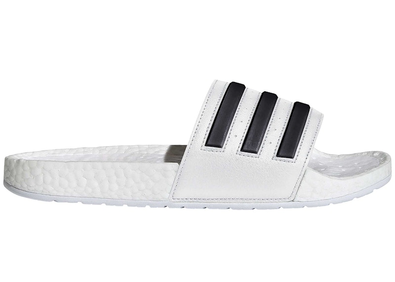 Men's adilette hotsell boost slides black