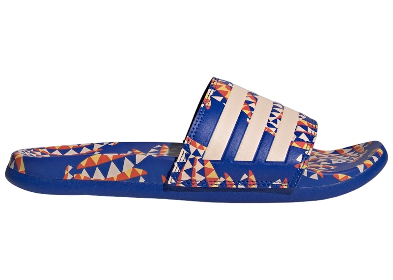 Orange adidas sandals shops