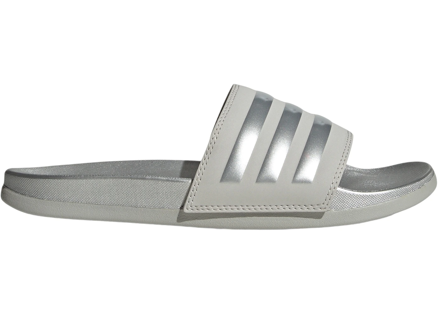 Adidas Originals Adilette Comfort Slides Adidas Adilette Grey