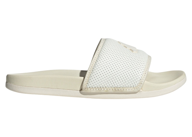 adidas Wmns Adilette Comfort Slide 'Off White Zero Metallic' | Cream | Women's Size 5 - JS3620