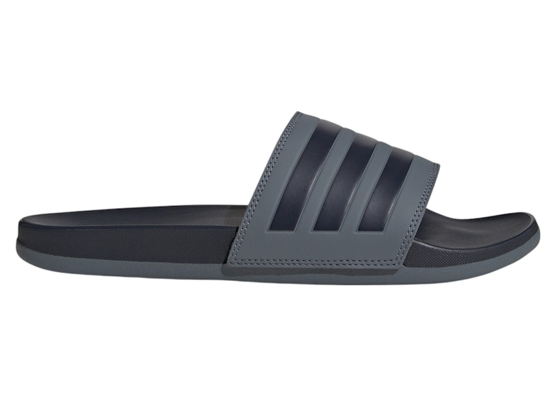 adidas Adilette Comfort Slide 'Onix' | Blue | Men's Size 6 - JS1137