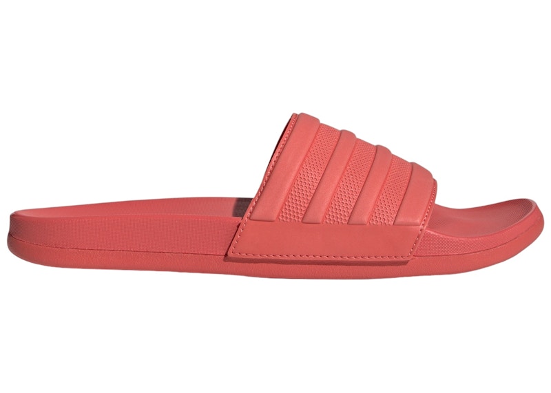adidas Adilette Comfort Slides Preloved Scarlet