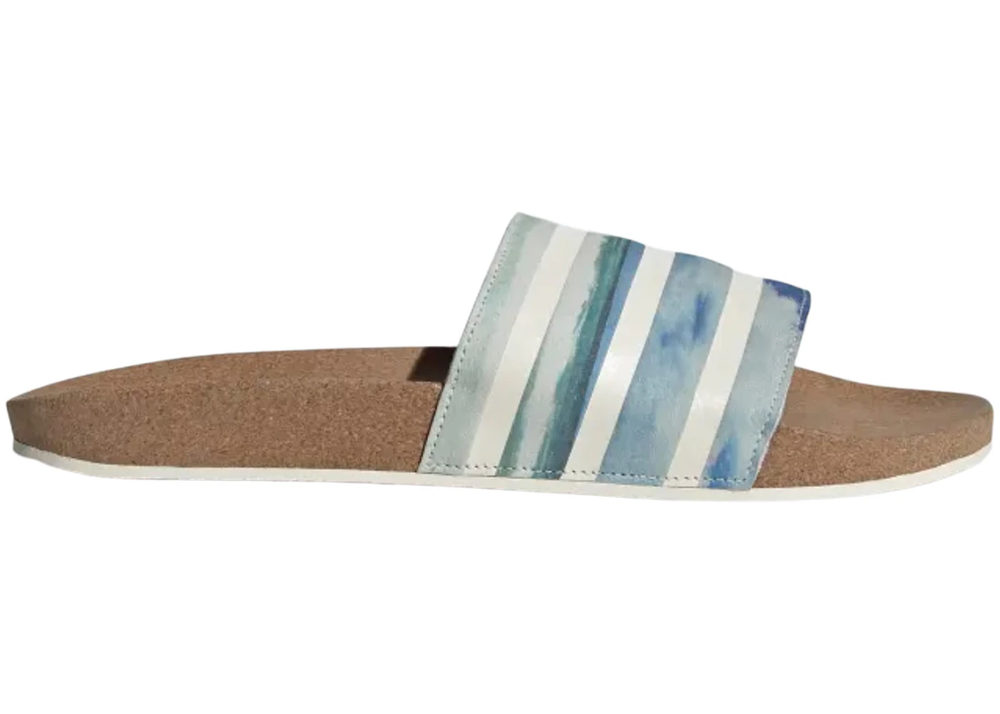 adidas Adilette Cork Slides Off White Men's GZ1025 US